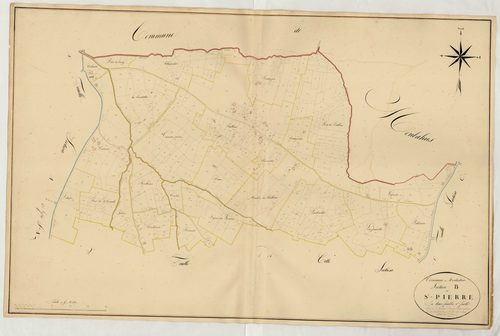 Plan napoléonien, atlas-B1 Saint-Pierre, Montastruc