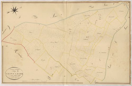 Plan napoléonien, atlas-E1 Saint-Léger, Montastruc