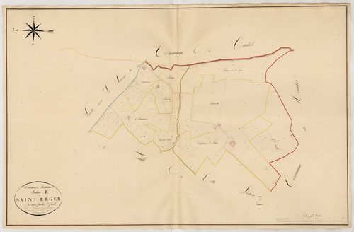 Plan napoléonien, atlas-E2 Saint-Léger, Montastruc