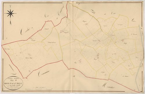 Plan napoléonien, atlas-F3 Montastruc, Montastruc
