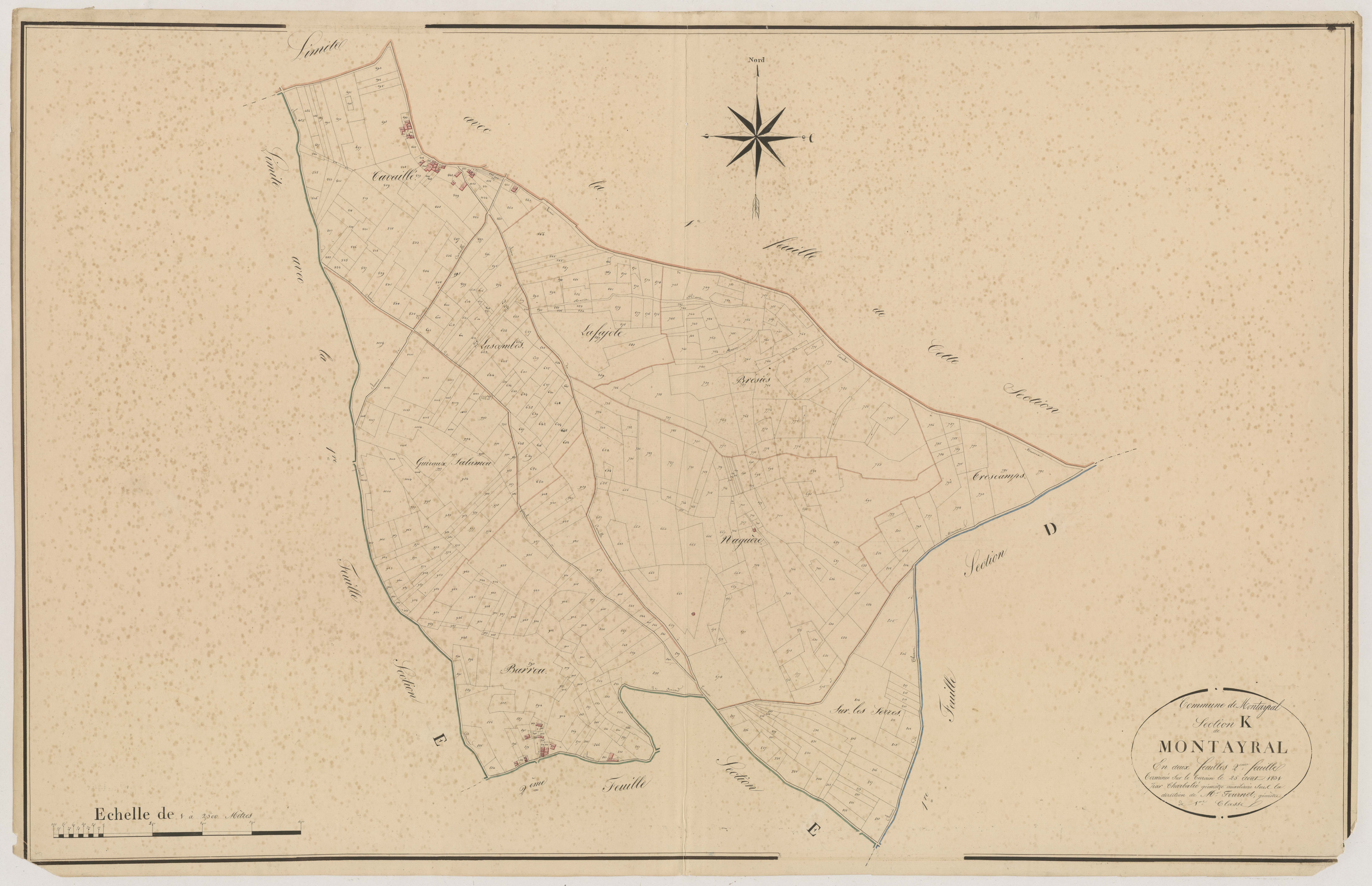 Plan napoléonien, atlas-K2 Montayral, Montayral