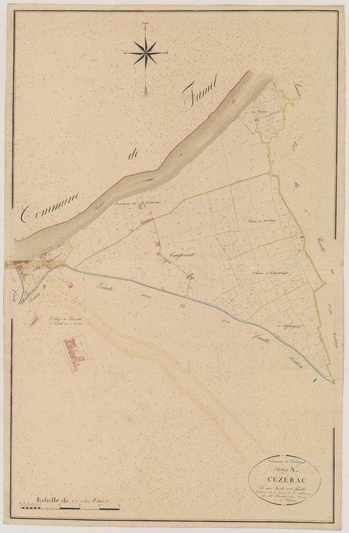Plan napoléonien, atlas-A2 Cézérac, Montayral