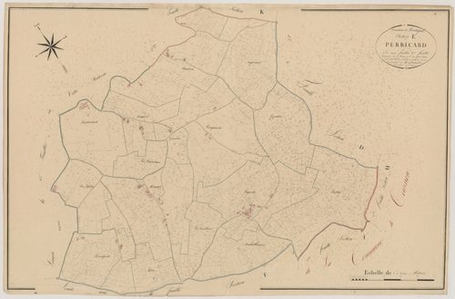 Plan napoléonien, atlas-E2 Perricard, Montayral