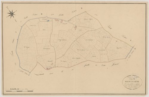 Plan napoléonien, atlas-K1 Montayral, Montayral