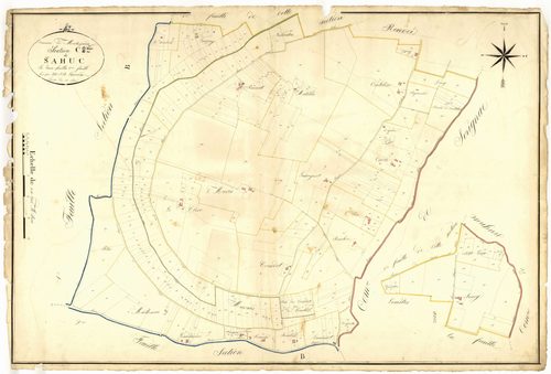 Plan napoléonien, atlas-C2 Sahuc, Montesquieu