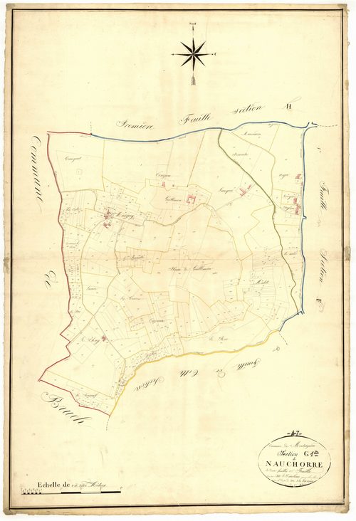 Plan napoléonien, atlas-G1 Nauchorre, Montesquieu