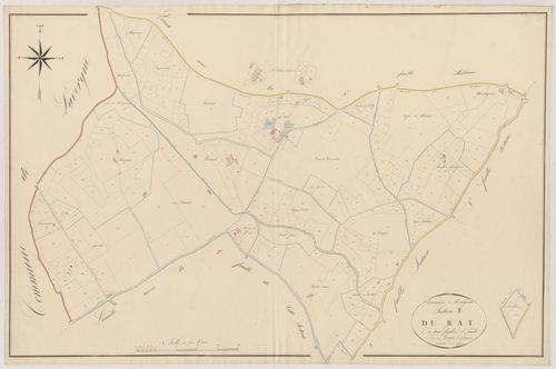 Plan napoléonien, atlas-F1 Du Rat, Montignac-de-Lauzun