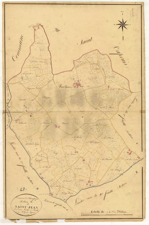 Plan napoléonien, atlas-C1 Saint-Jean, Montpezat-d’Agenais