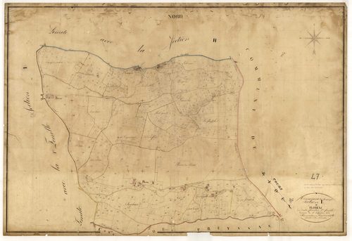 Plan napoléonien, feuille préparatoire-I2 Floirac, Montpezat-d’Agenais