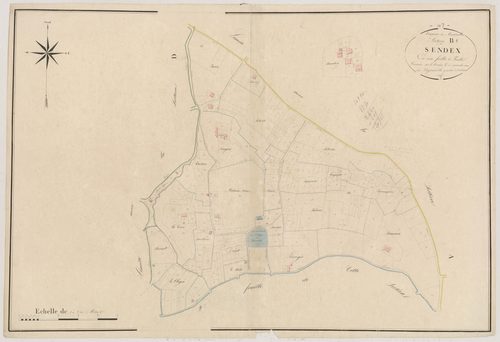 Plan napoléonien, atlas-B1 Sendex, Montpouillan