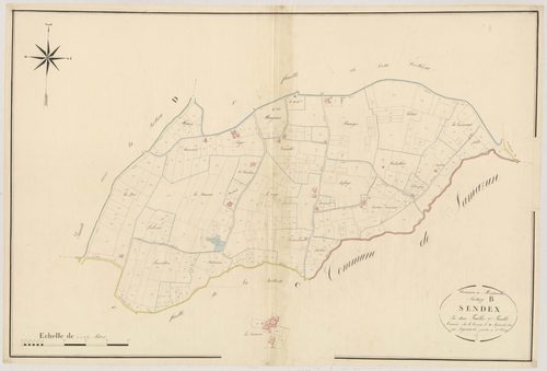 Plan napoléonien, atlas-B2 Sendex, Montpouillan