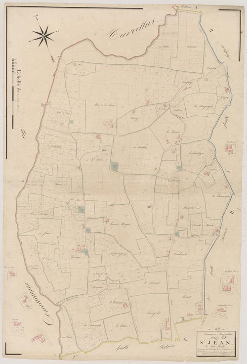 Plan napoléonien, atlas-D Saint-Jean, Montpouillan