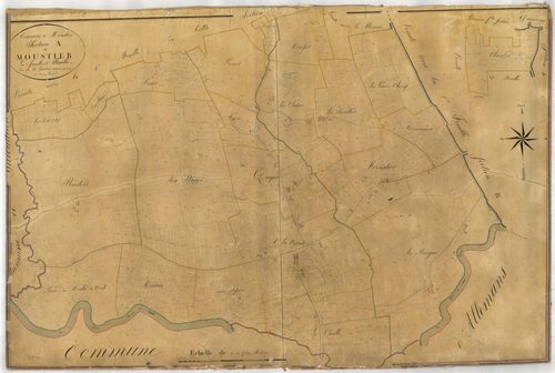 Plan napoléonien-A2 Moustiers, Moustier