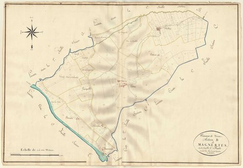 Plan napoléonien, atlas-B2 Magnertes, Nérac