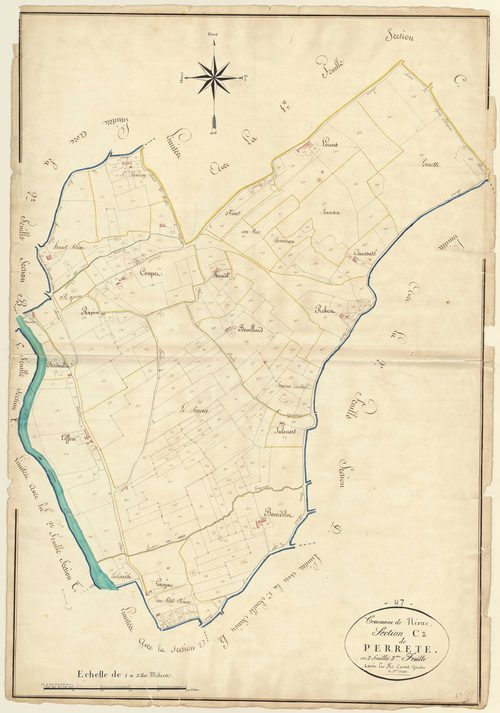 Plan napoléonien, atlas-C2 Perrete, Nérac