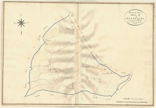 Plan napoléonien, atlas-D2 Argeintens, Nérac