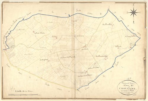 Plan napoléonien, atlas-H1 Crouxaire, Nérac