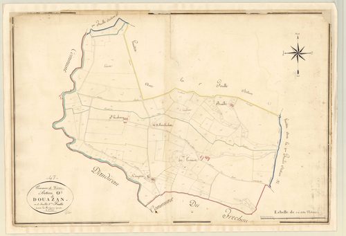 Plan napoléonien, atlas-O2 Douazan, Nérac