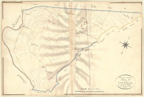 Plan napoléonien, atlas-P2 Tauziete, Nérac