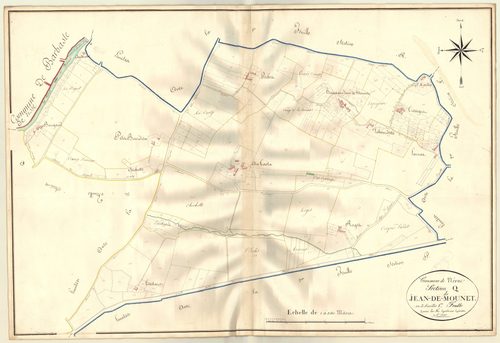 Plan napoléonien, atlas-Q1 Jean-de-Mounet, Nérac