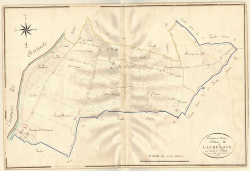 Plan napoléonien, atlas-R1 Cauderote, Nérac