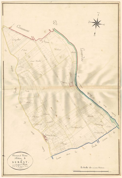Plan napoléonien, atlas-S1 Serbat, Nérac