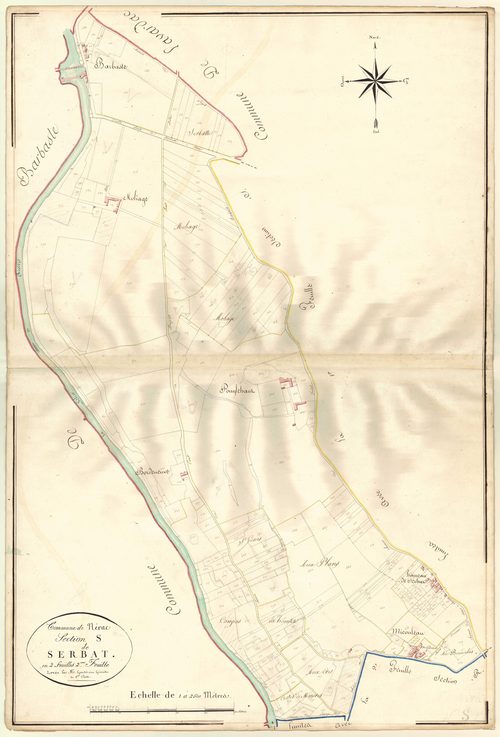 Plan napoléonien, atlas-S2 Serbat, Nérac