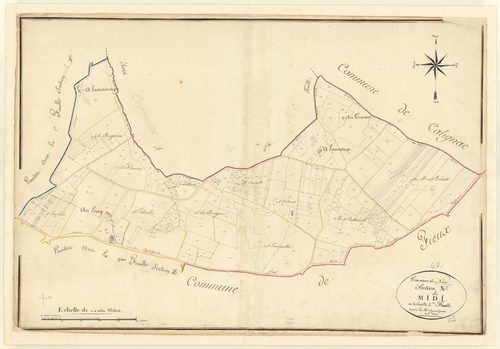 Plan napoléonien, atlas-X3 Le Midi, Nérac