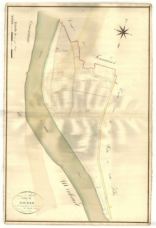 Plan napoléonien, atlas-A1 Nicole, Nicole