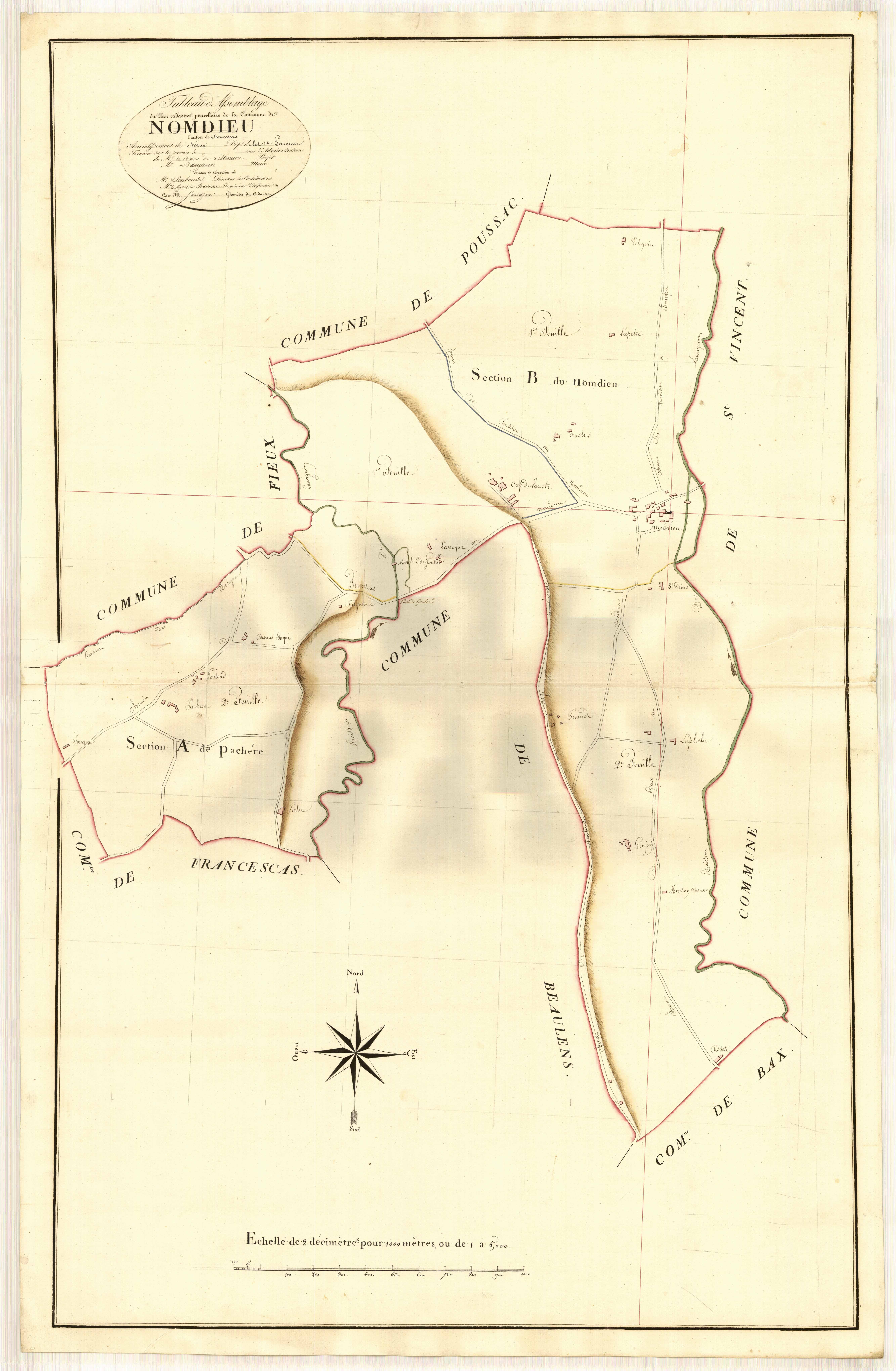 Plan primitif, atlas-TA, Nomdieu