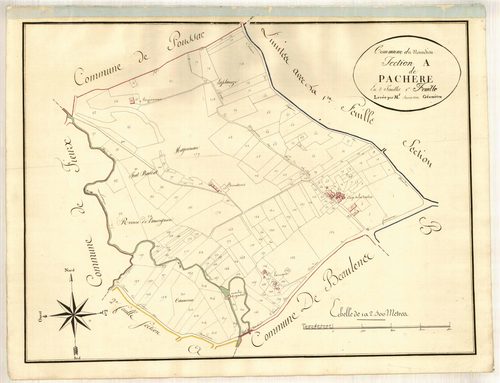 Plan primitif, atlas-A1 Pachère, Nomdieu