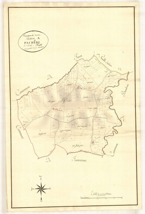 Plan primitif, atlas-A2 Pachère, Nomdieu