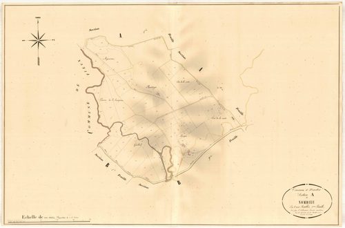 Plan napoléonien, atlas-A3 Nomdieu, Nomdieu