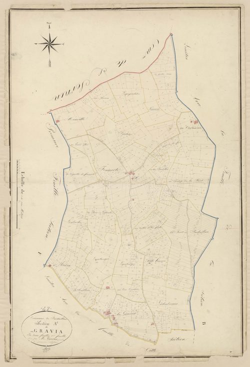 Plan napoléonien, atlas-A1 Gravia, Pardaillan