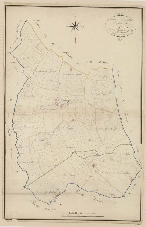 Plan napoléonien, atlas-A2 Gravia, Pardaillan