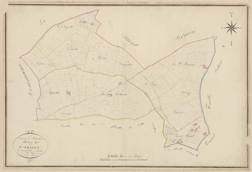 Plan napoléonien, atlas-G1 Saint-Front, Pardaillan