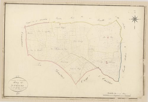 Plan napoléonien, atlas-G2 Saint-Front, Pardaillan