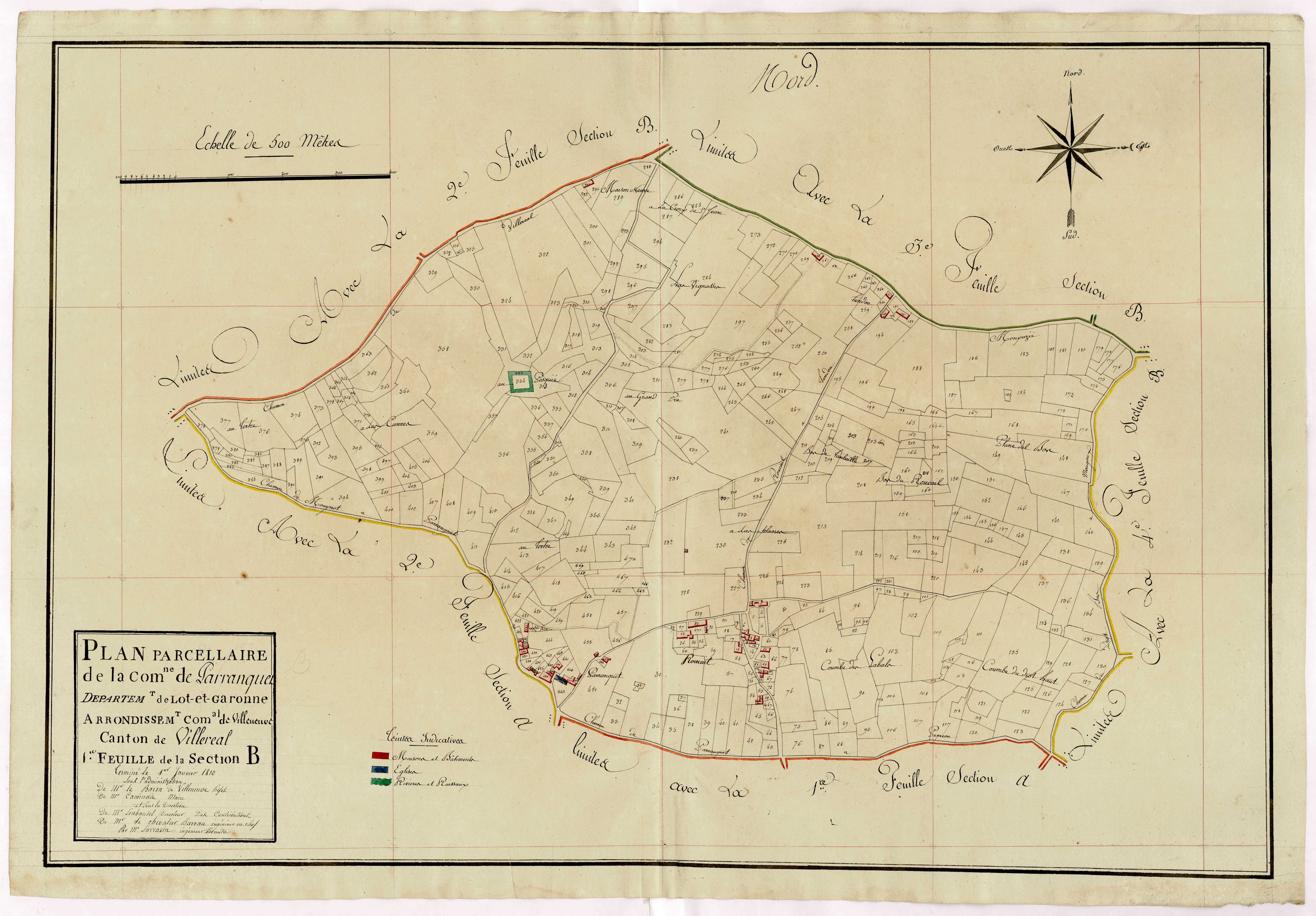 Plan primitif, atlas-B1, Parranquet