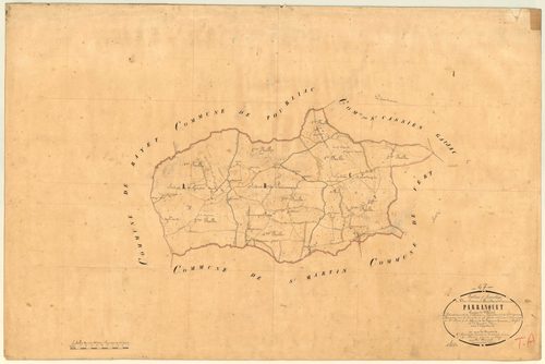 Plan napoléonien, feuille préparatoire-TA, Parranquet