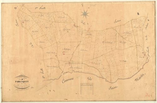 Plan napoléonien, feuille préparatoire-B4 Parranquet, Parranquet