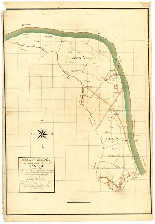Plan primitif, atlas-TA, Passage-d'Agen (Le)