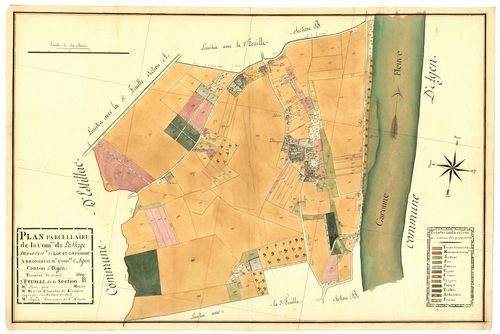 Plan primitif, atlas-B2, Passage-d'Agen (Le)
