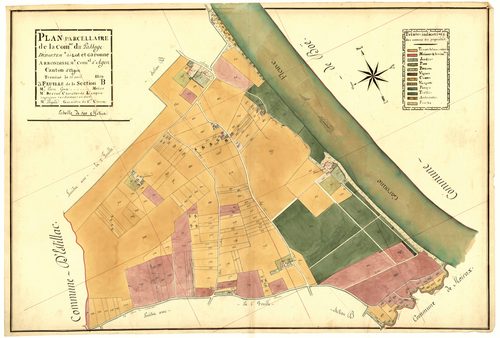 Plan primitif, atlas-B3, Passage-d'Agen (Le)