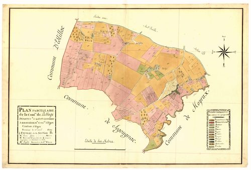 Plan primitif, atlas-B4, Passage-d'Agen (Le)