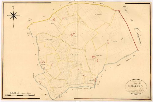 Plan napoléonien, atlas-G2 Saint-Martin, Penne-d’Agenais