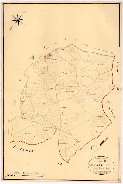 Plan napoléonien, atlas-H1 Nouaillac, Penne-d’Agenais