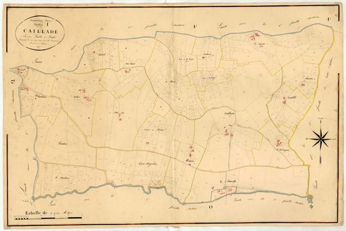 Plan napoléonien, atlas-I1 Caillade, Penne-d’Agenais