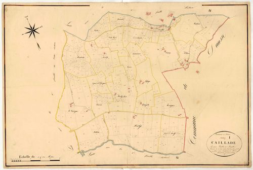 Plan napoléonien, atlas-I2 Caillade, Penne-d’Agenais
