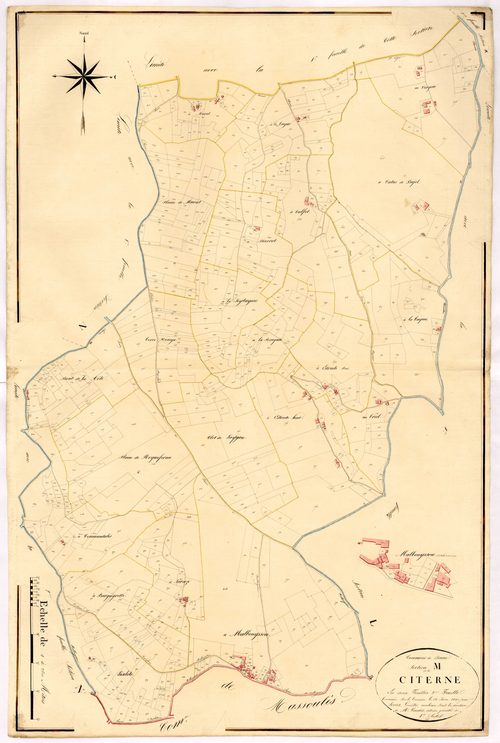 Plan napoléonien, atlas-M2 Citerne, Penne-d’Agenais