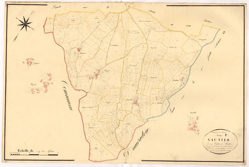 Plan napoléonien, atlas-P2 Gautier, Penne-d’Agenais